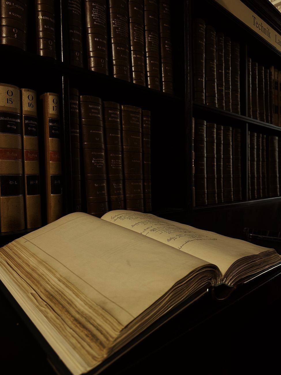 open old book