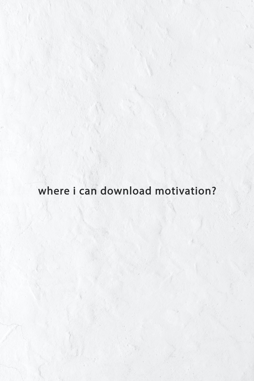 motivational lettering on white background